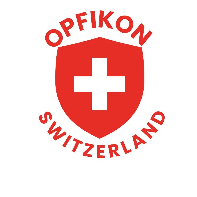 Opfikon Switzerland Shield Logo