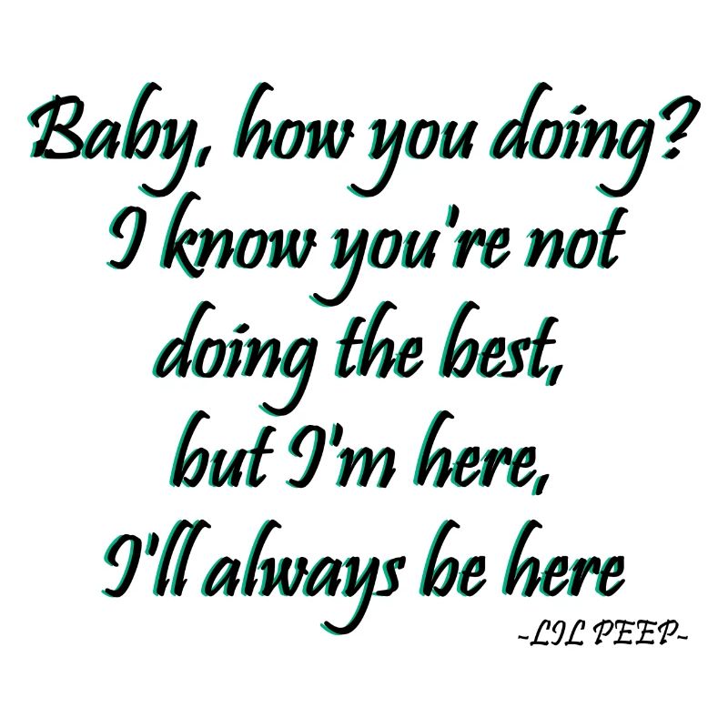 lil peep - right here Songtext