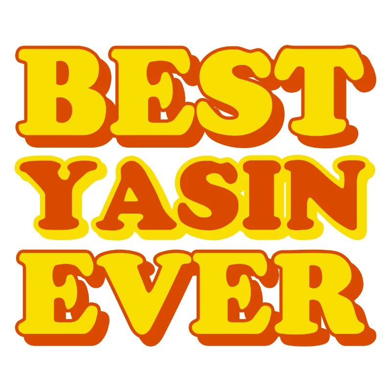 Funny gift with first name Yasin
