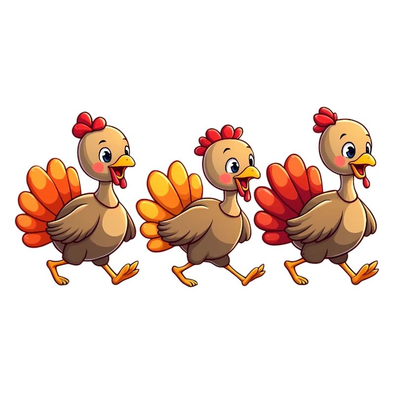 Bébé dinde de Thanksgiving