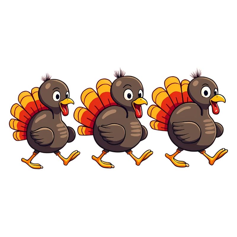 Bébé dinde de Thanksgiving