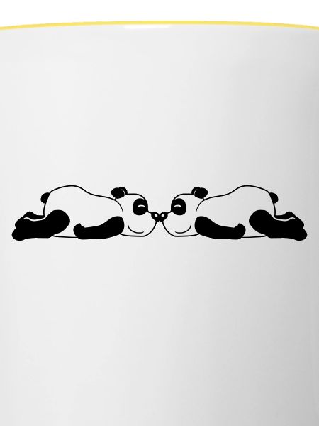 2 lying panda