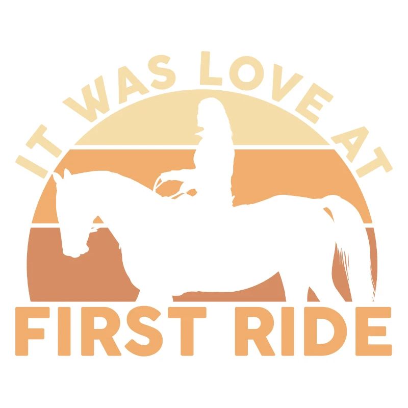 C’était l’amour à la première montée chevaux Cavalier