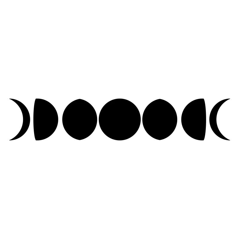 night symbol moon live crescent full moon sickle