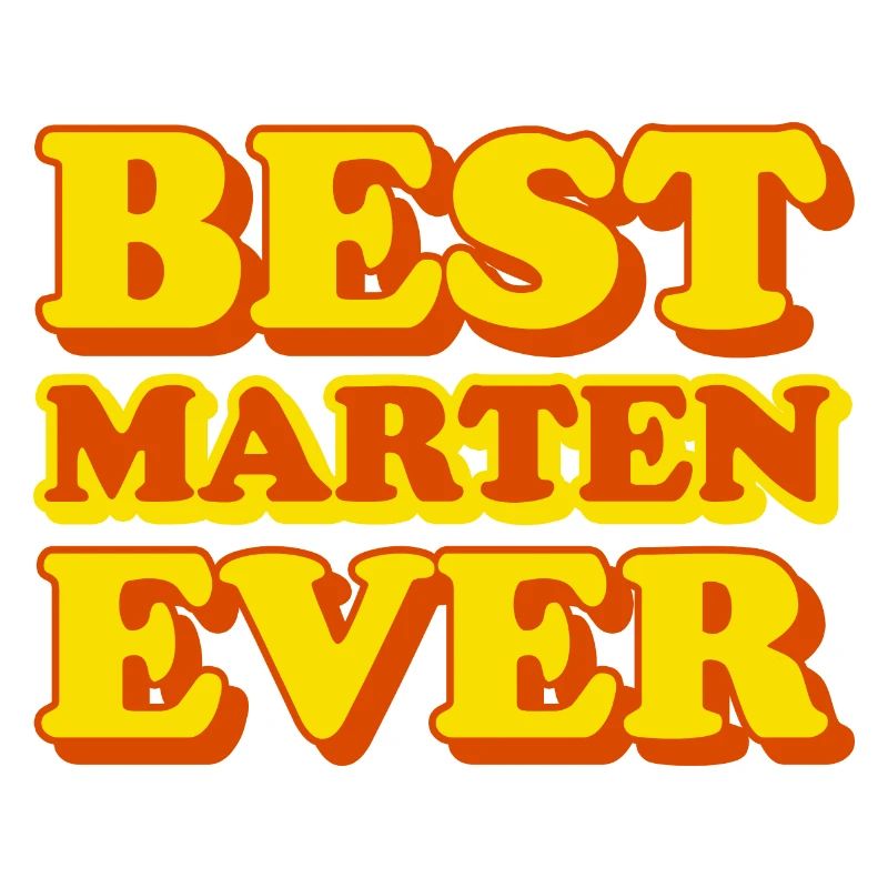 Funny gift with first name Marten