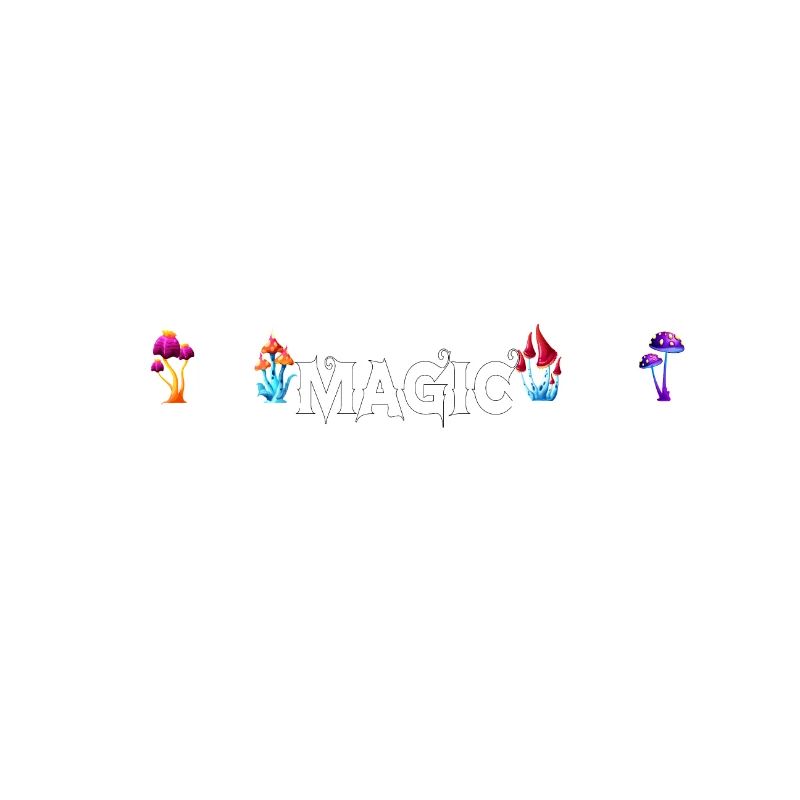 Magic Mushroom Psychedelischer Herzschlag Pilz