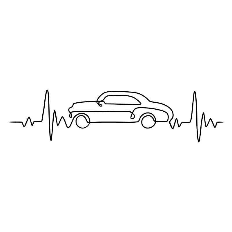 Herzschlag Autos
