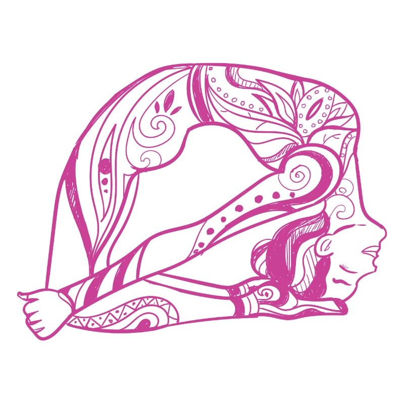 02 Yoga Laghu Vajrasana oder Kleiner Strahl | Dbj.Stroke