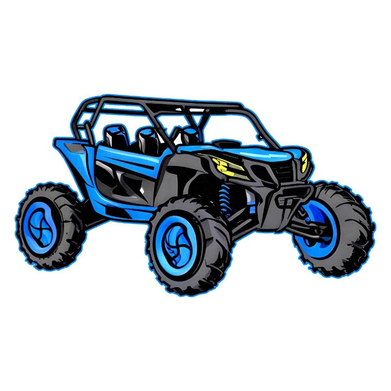 Buggy tout-terrain bleu
