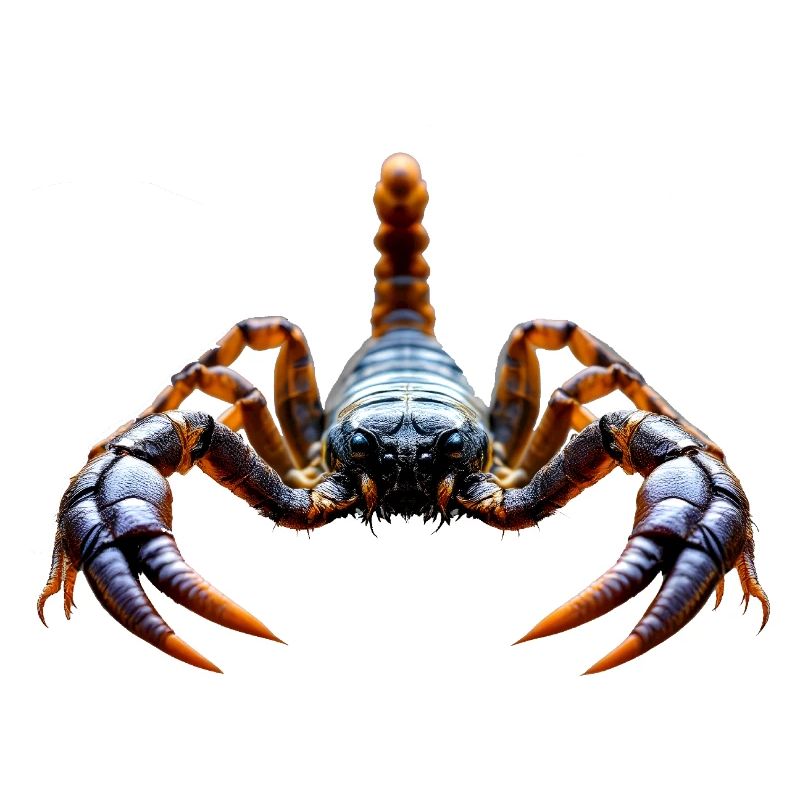 Scorpion claws stinger exoskeleton segment animal