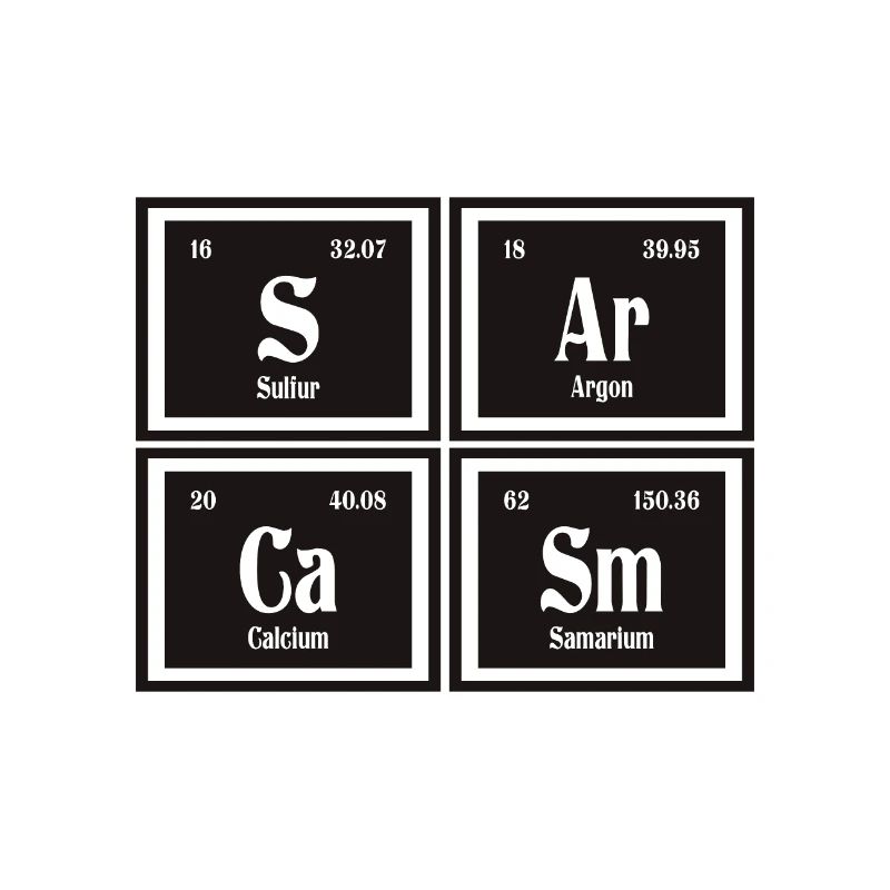 Sarcasm | Periodic Table of Elements
