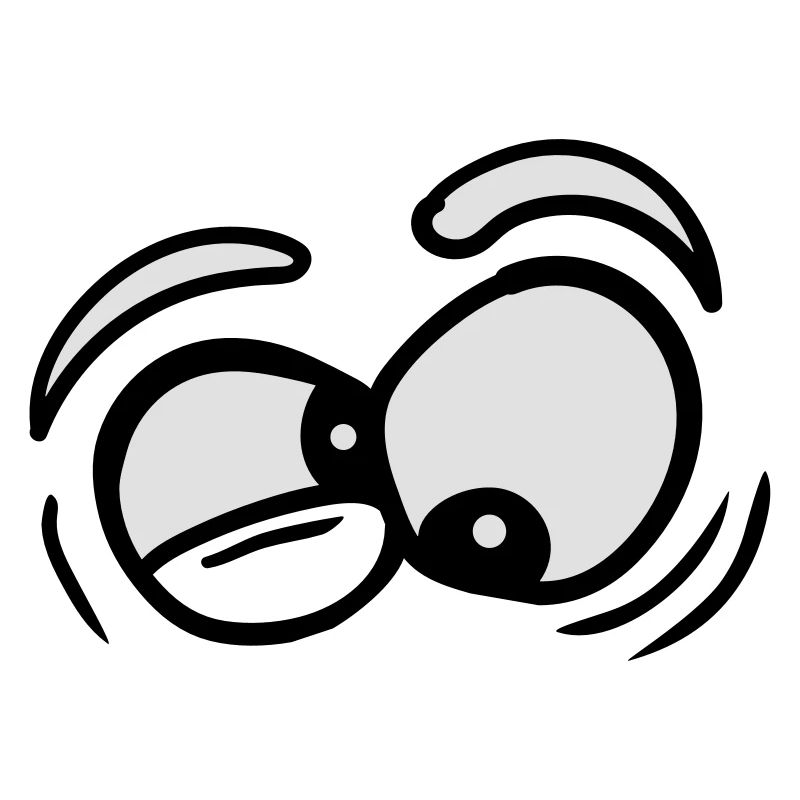 Eyes squint laugh grimace crazy crazy face comic c