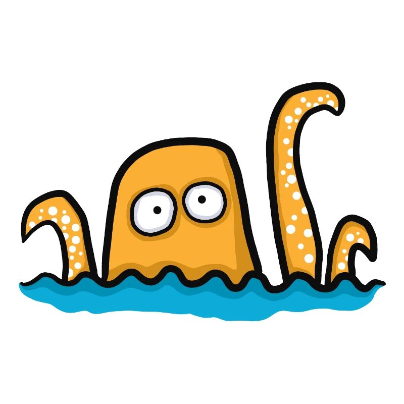 funny giant octopus