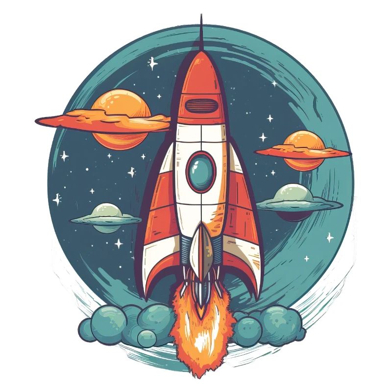 Whimsy Rocket: Galactic Adventure!