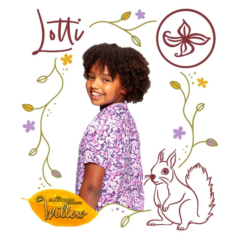 "Ein Mädchen Namens Willow" Lotti Mit Eichhörnchen