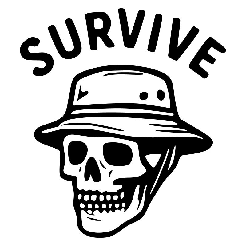 Survive - skull