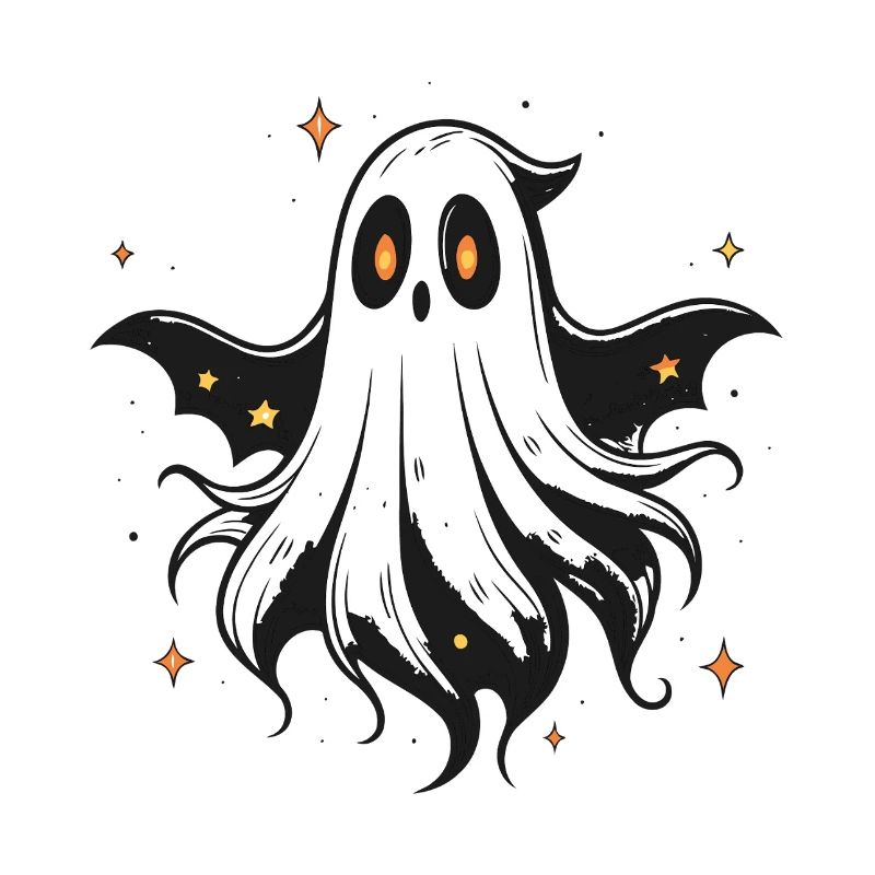 Ghost Monster Floating Night