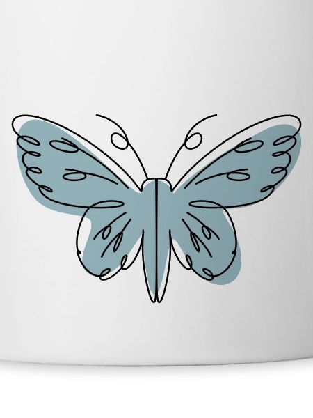 Papillon de conception abstraite