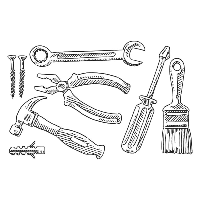 Tool DIY Set Symbols