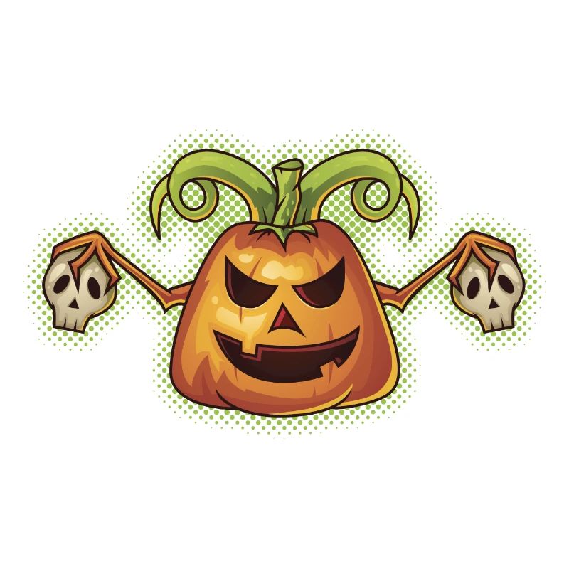 Halloween Evil Scary Pumpkin