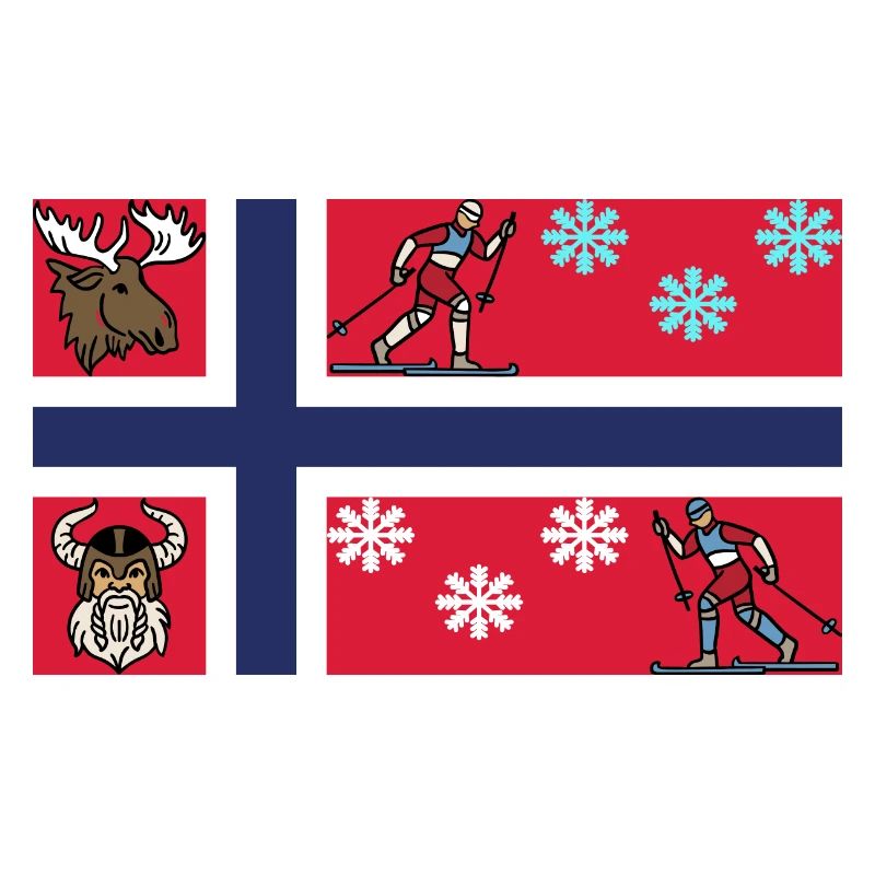 Drapeau de la Norvège