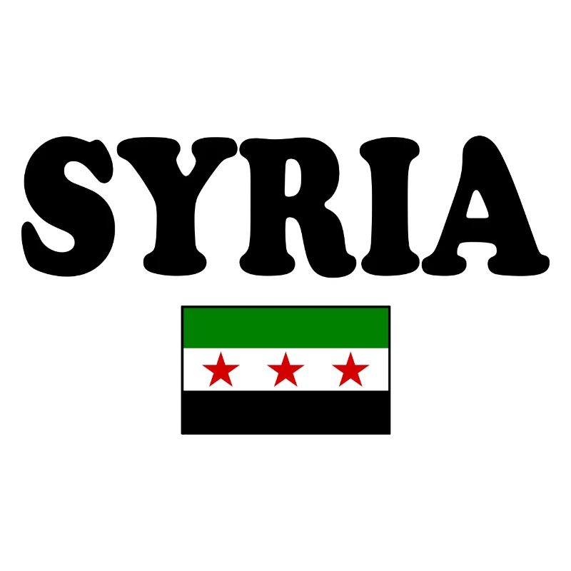 Drapeau de la Syrie