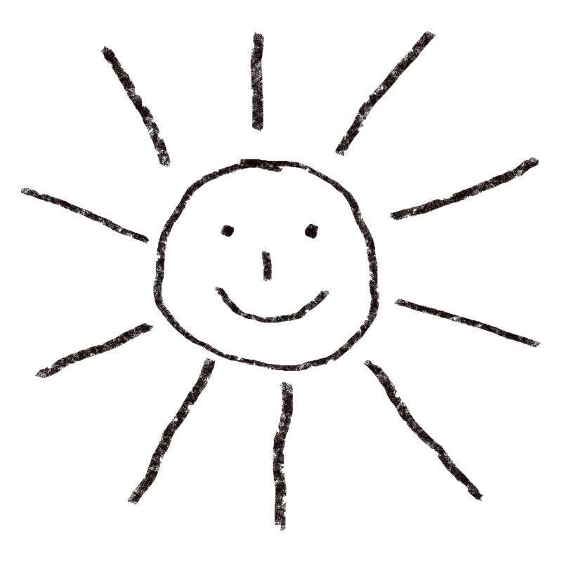 Cher soleil Dessin d’enfant