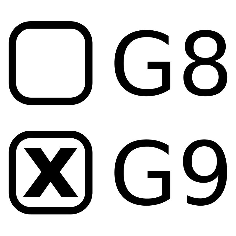 G8 G9