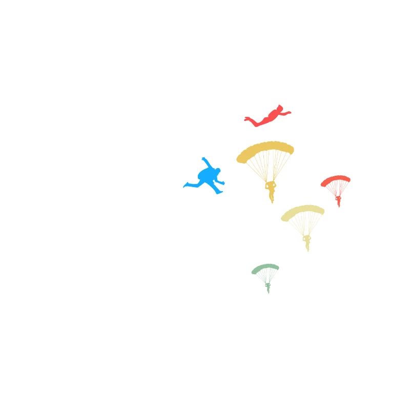 Nice Skydiving Shirt For Skydivers Flying Wish