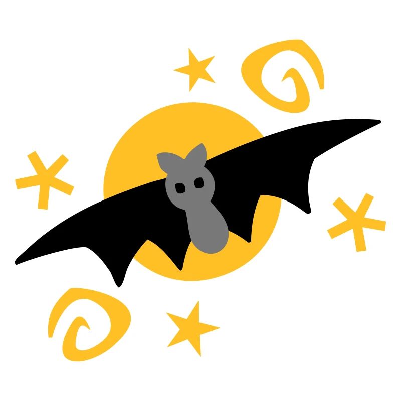 Fledermaus im Mondlicht