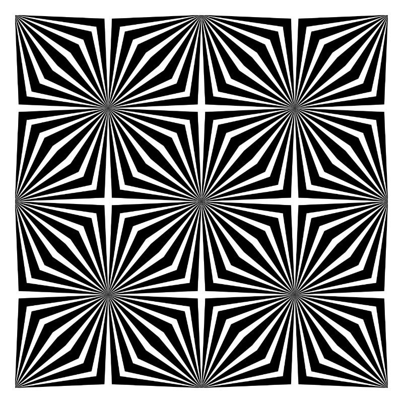 Optical Illusion Pattern Shapes Geometry Gift