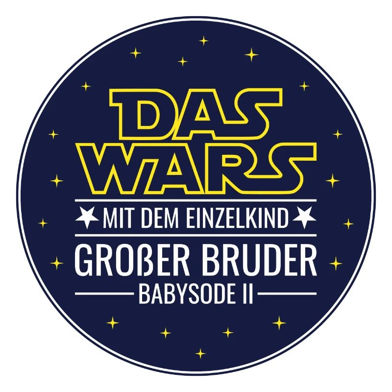 Das wars Einzelkind Babysode 2 Großer Bruder 2026