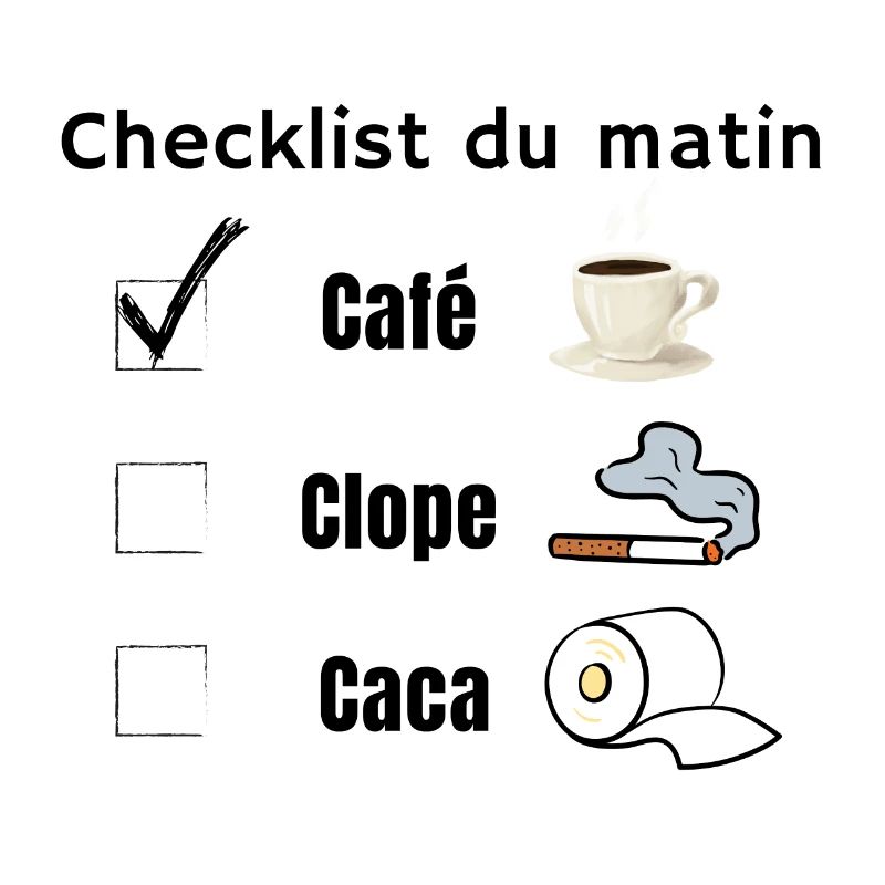 Checklist du matin