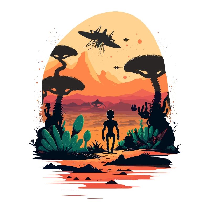 Alien dans Alien World