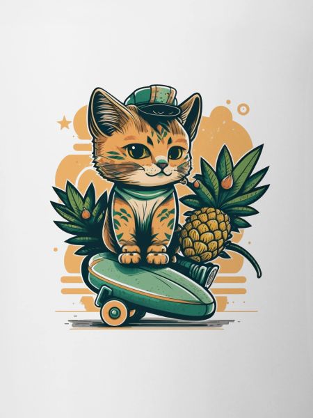 Cute Cat Tropical 1