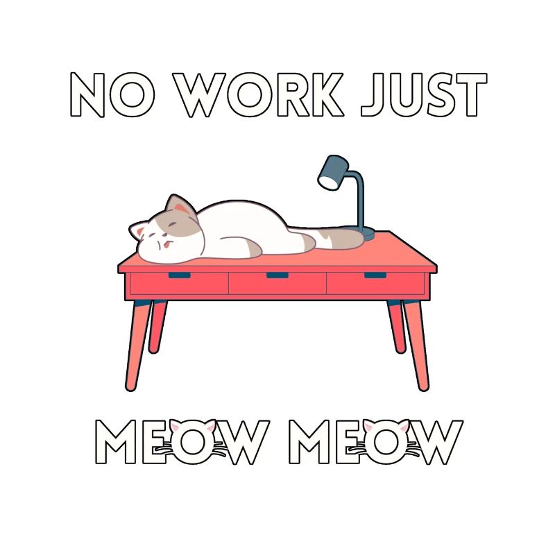 Hard-working cat