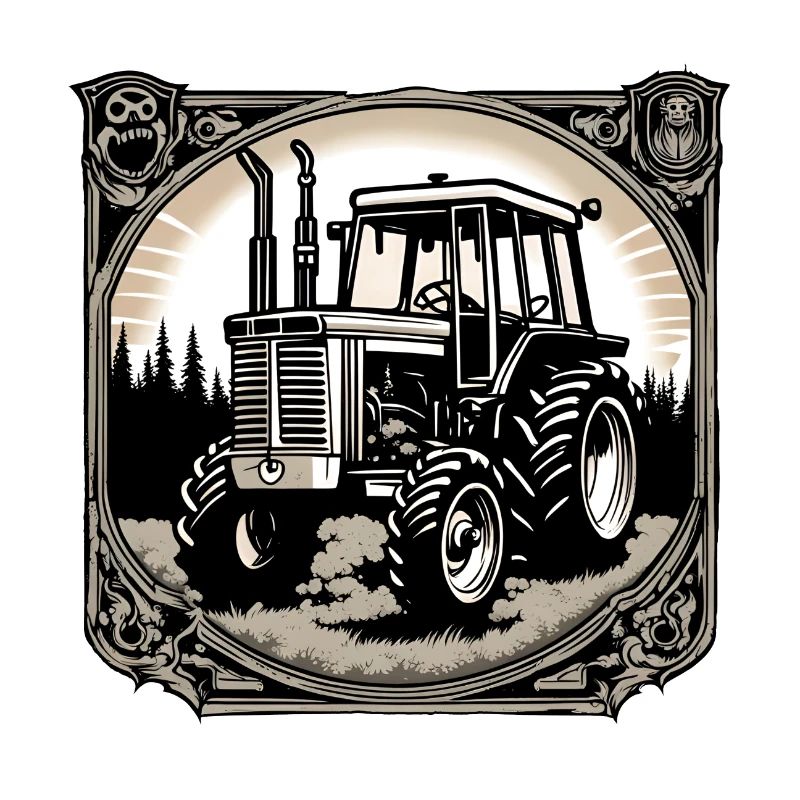 Tractor / Agriculture / Farmer / Field Work