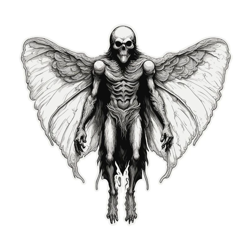 Mothman / Moth / Insect / Mythical Creature / Flutterer