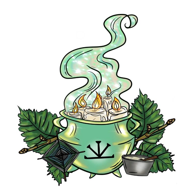 Imbolc Witch's Cauldron