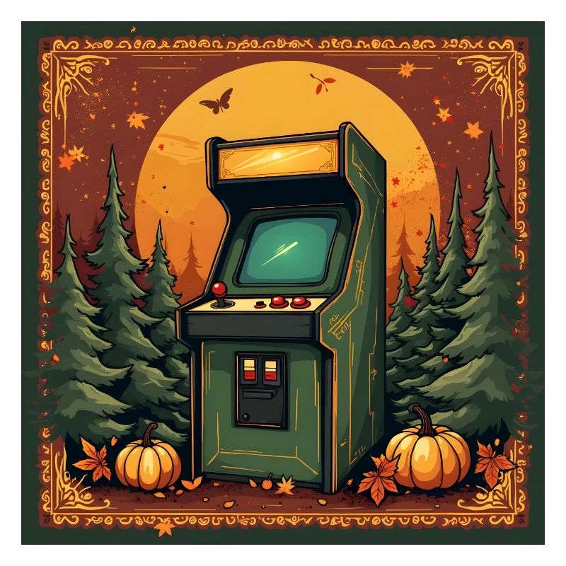 Vintage Arcade Tapestry