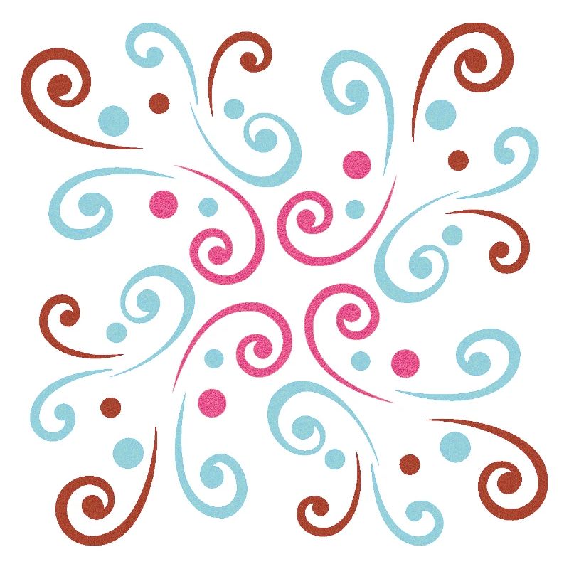 Design ondulé abstrait par Cean
