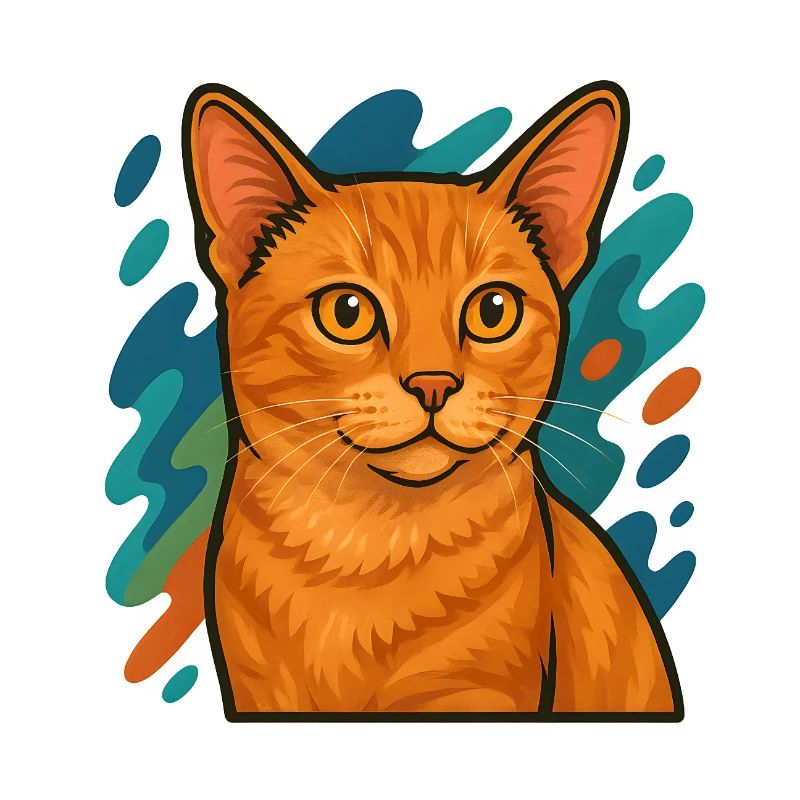 Illustration de chat mannois