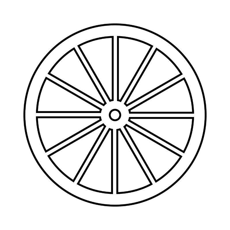 Roue de chariot