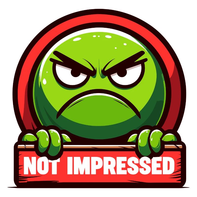Pas impressionné