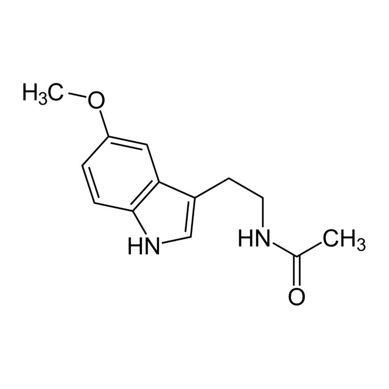 Mélatonine formule structurelle
