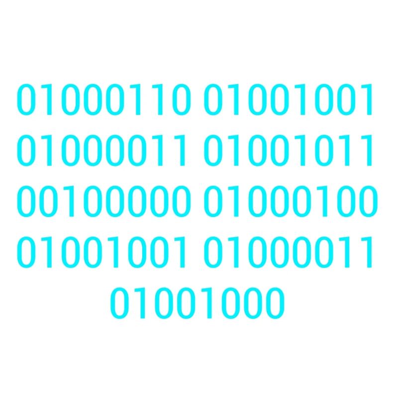 BINARY CODE / BINÄRCODE F**K DICH GESCHENKIDEE