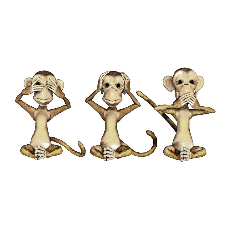 Les trois singes