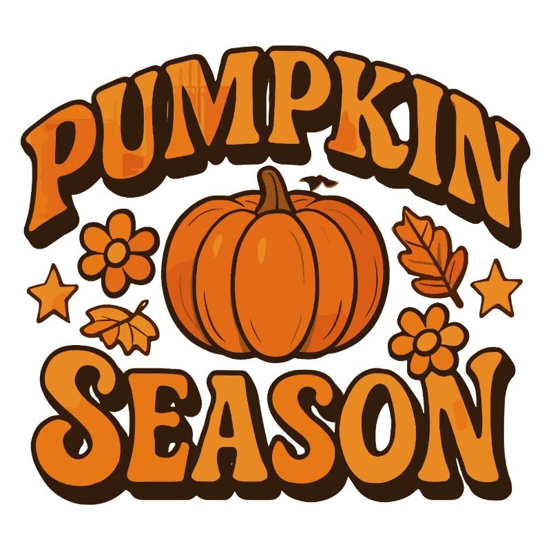 Kürbissaison Herbst Illustration