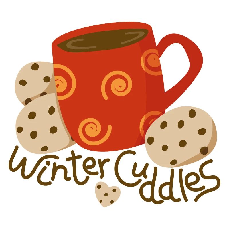 Tasse de chocolat chaud avec des biscuits
