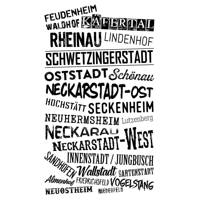 Mannheim Ortsteile